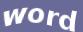 Enter the word