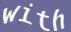 Enter the word