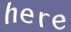 Enter the word